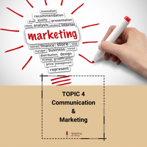 topic 4: comunicación y marketing en inglés